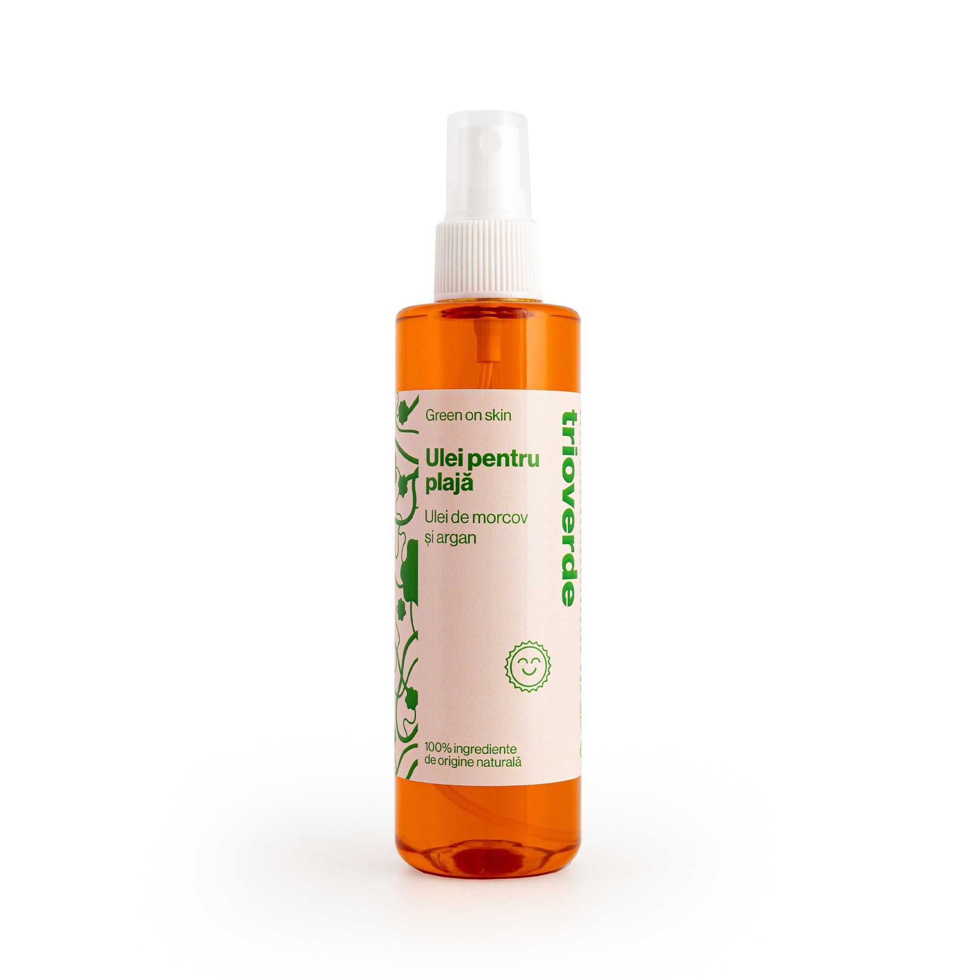 Ulei pentru Plajă Morcov și Argan – Hidratare și Bronz | Trioverde