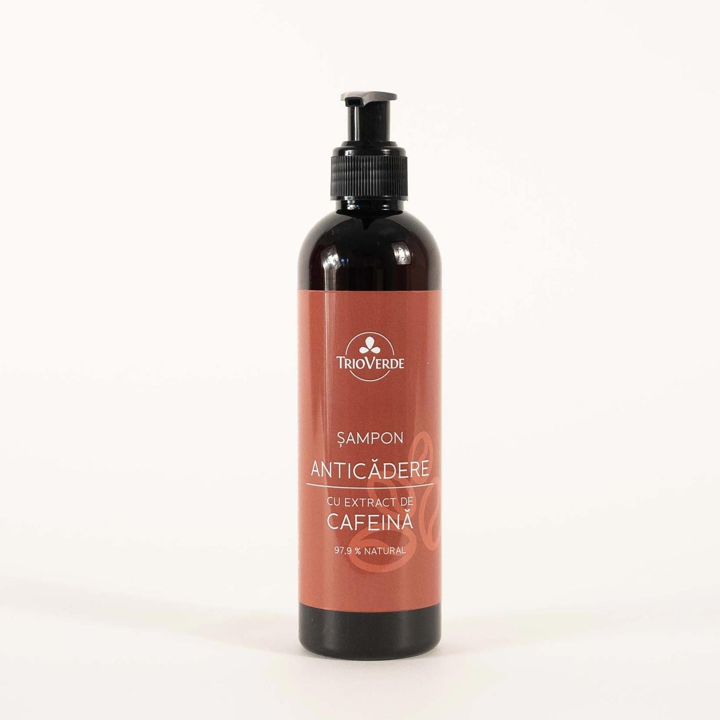 Șampon Anticădere cu extract de Cafeină|fără SLS - Trio Verde