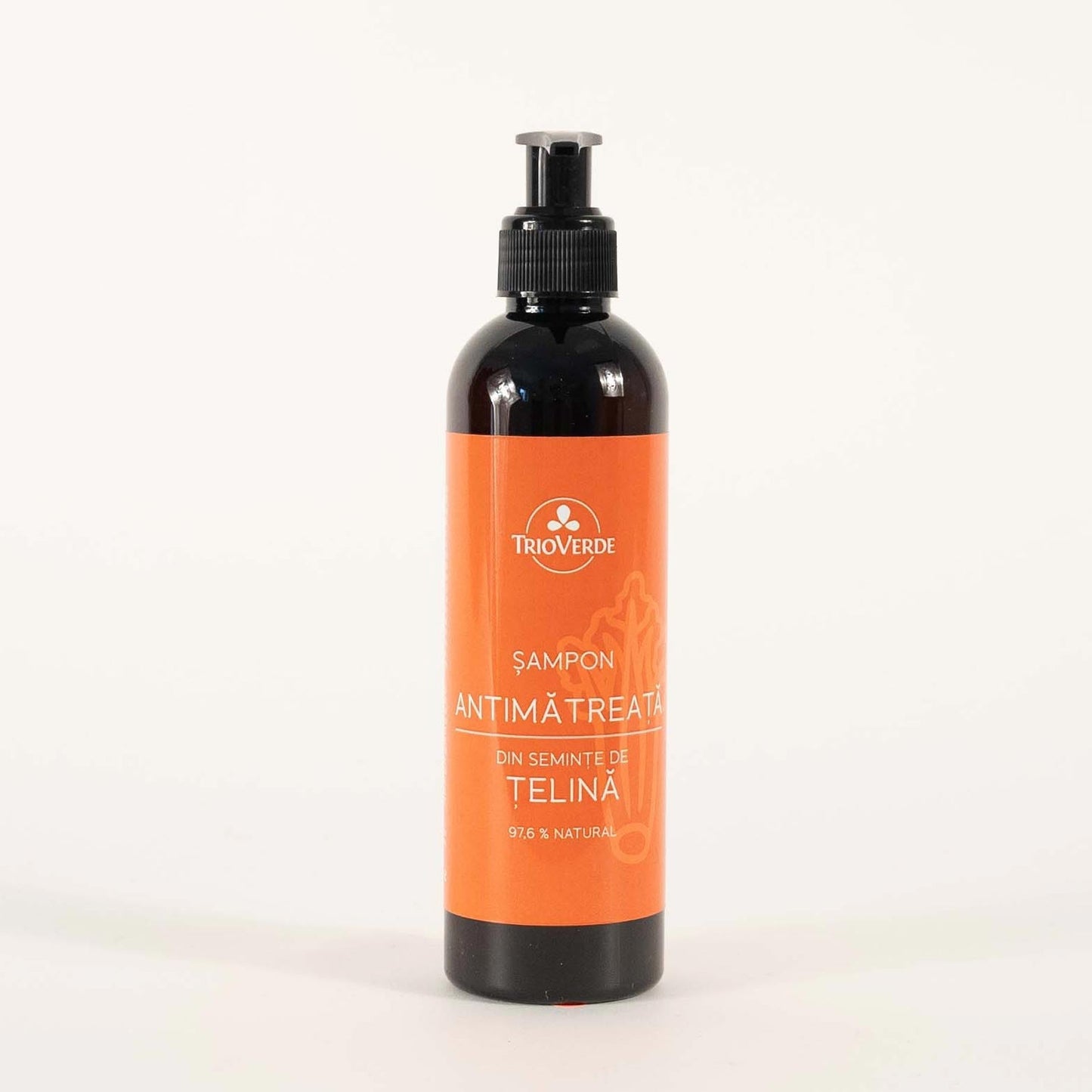 Șampon Antimătreață cu extract din sâmburi de Țelină|fără SLS -50% - Trio Verde