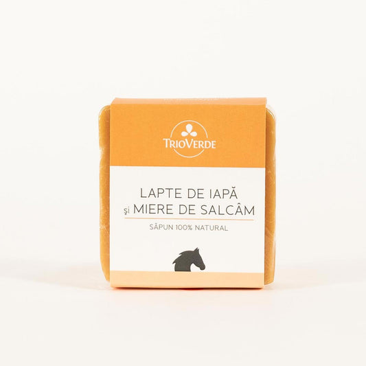 Săpun cu Lapte de Iapă și Miere de Salcâm - Trio Verde