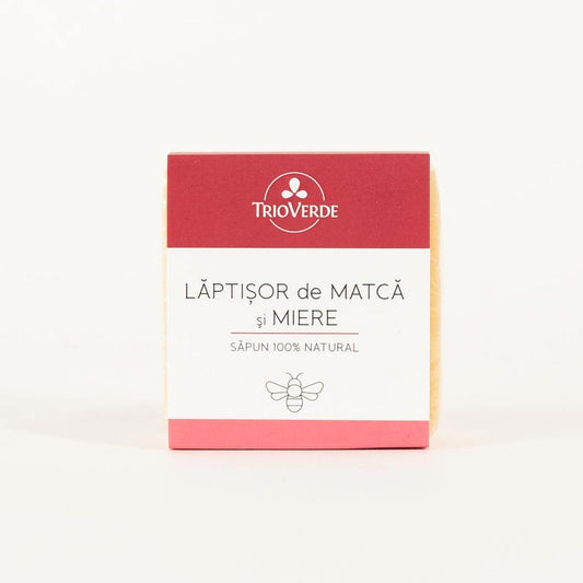 Săpun cu Lăptișor de Matcă și Miere - Trio Verde