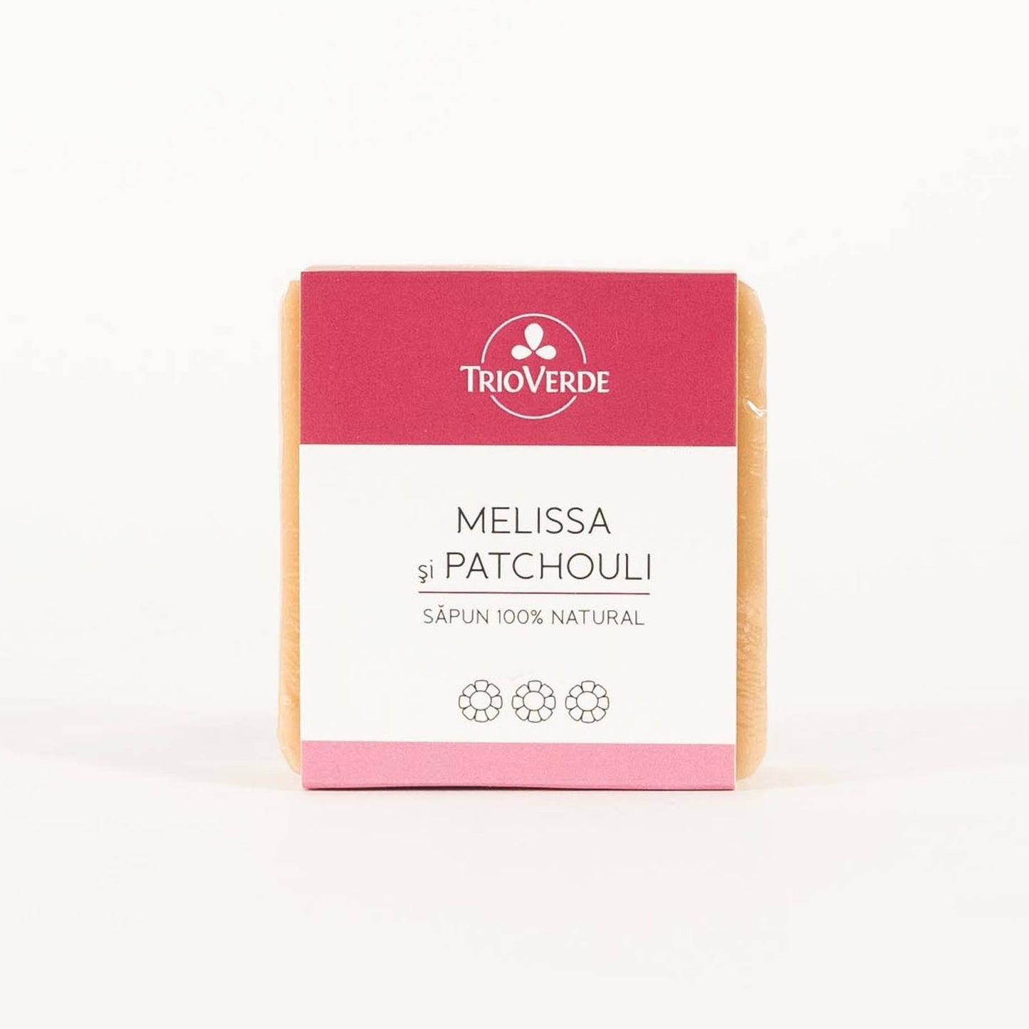 Săpun cu Melissa și Patchouli - Trio Verde