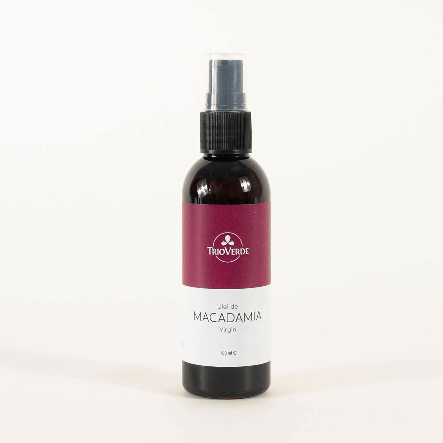 Ulei de Macadamia virgin - Trio Verde