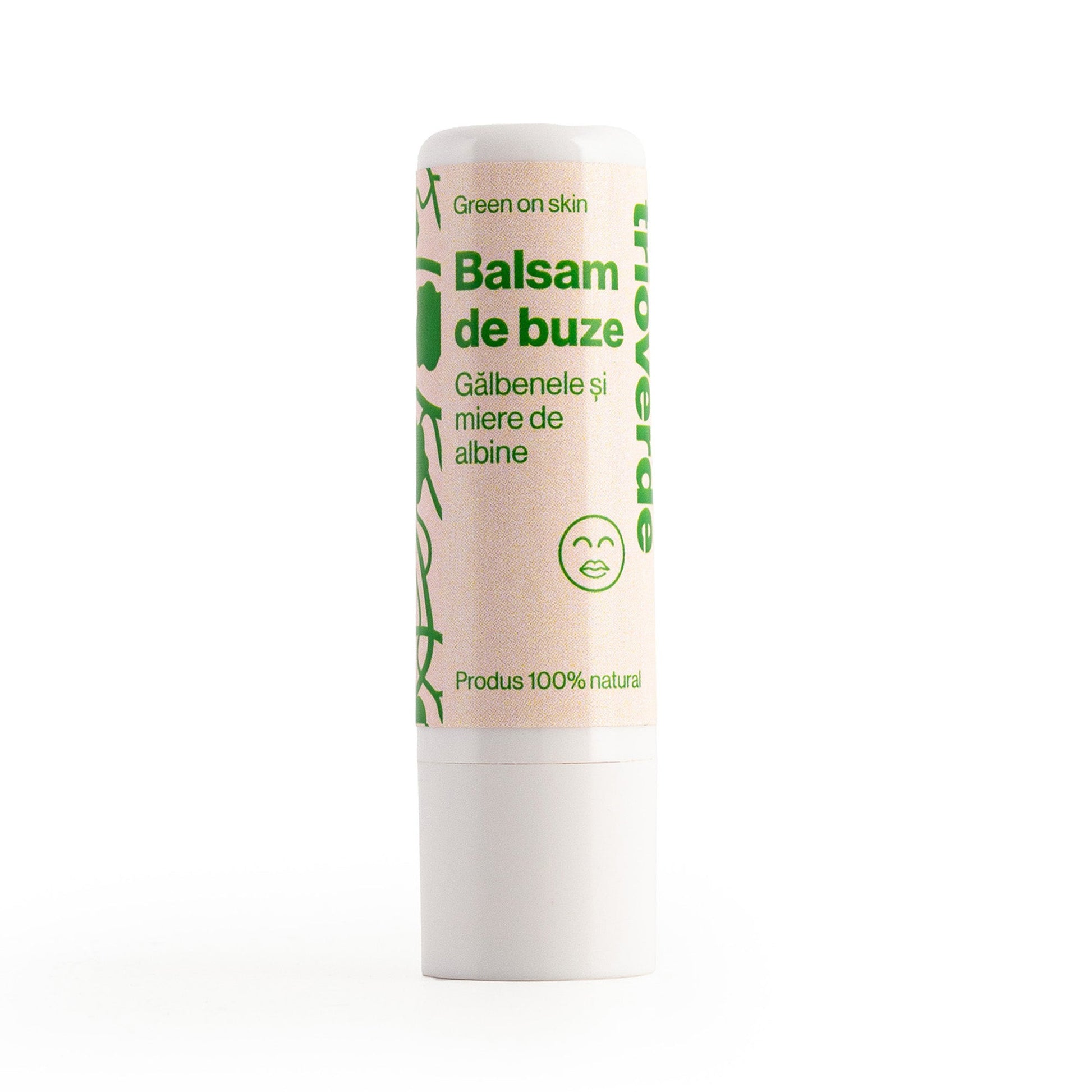 Balsam de buze cu Gălbenele și Miere - Trio Verde
