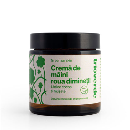 Cremă de mâini Roua Dimineții - Trio Verde