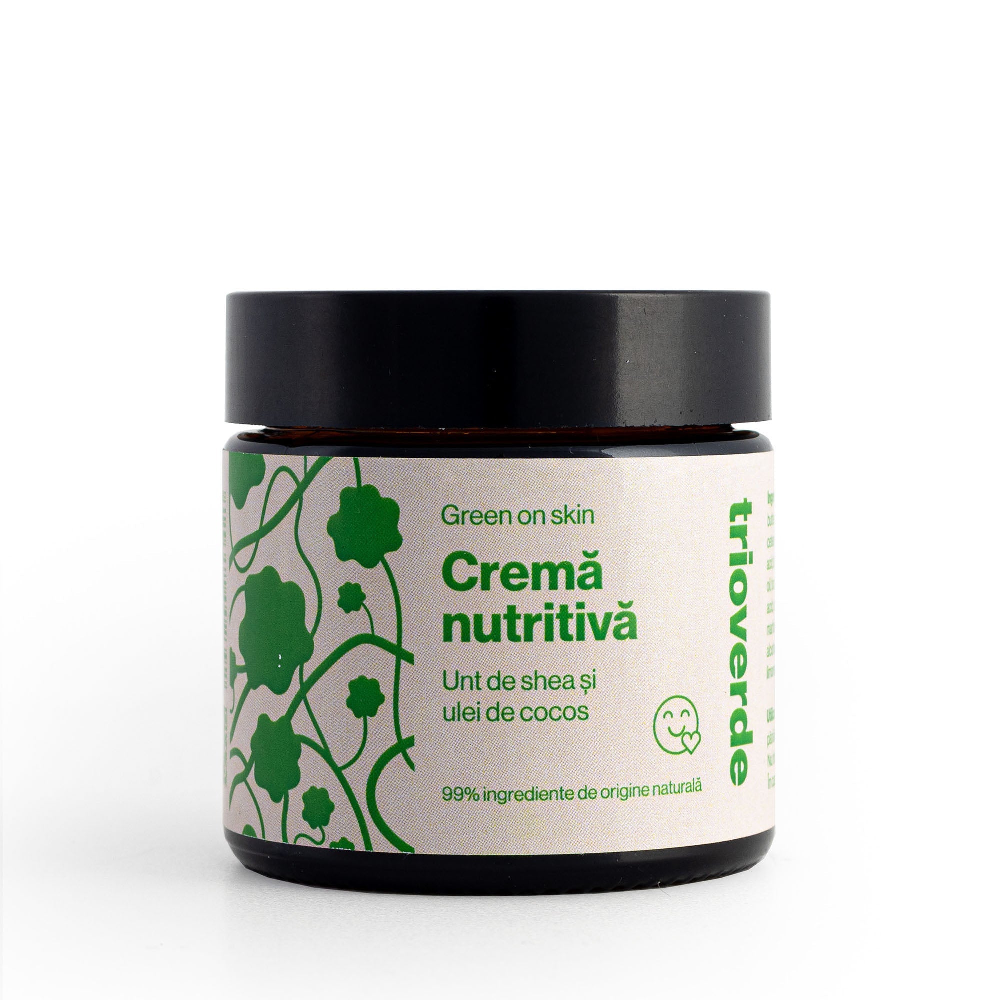 Cremă Nutritivă Forte cu Unt de Shea și Ulei de Cocos | Trio Verde