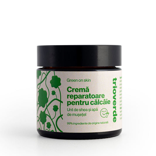Cremă Reparatoare pentru călcâie uscate - Trio Verde