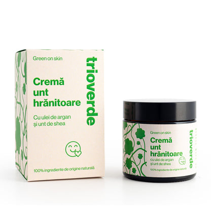 Cremă Unt Hrănitoare pentru față - Trio Verde