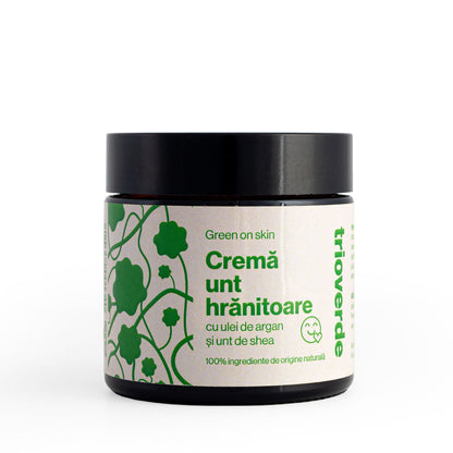 Cremă Unt Hrănitoare pentru față - Trio Verde