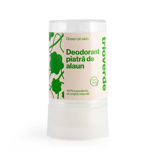 deodorant natural piatra de alaun Trio Verde