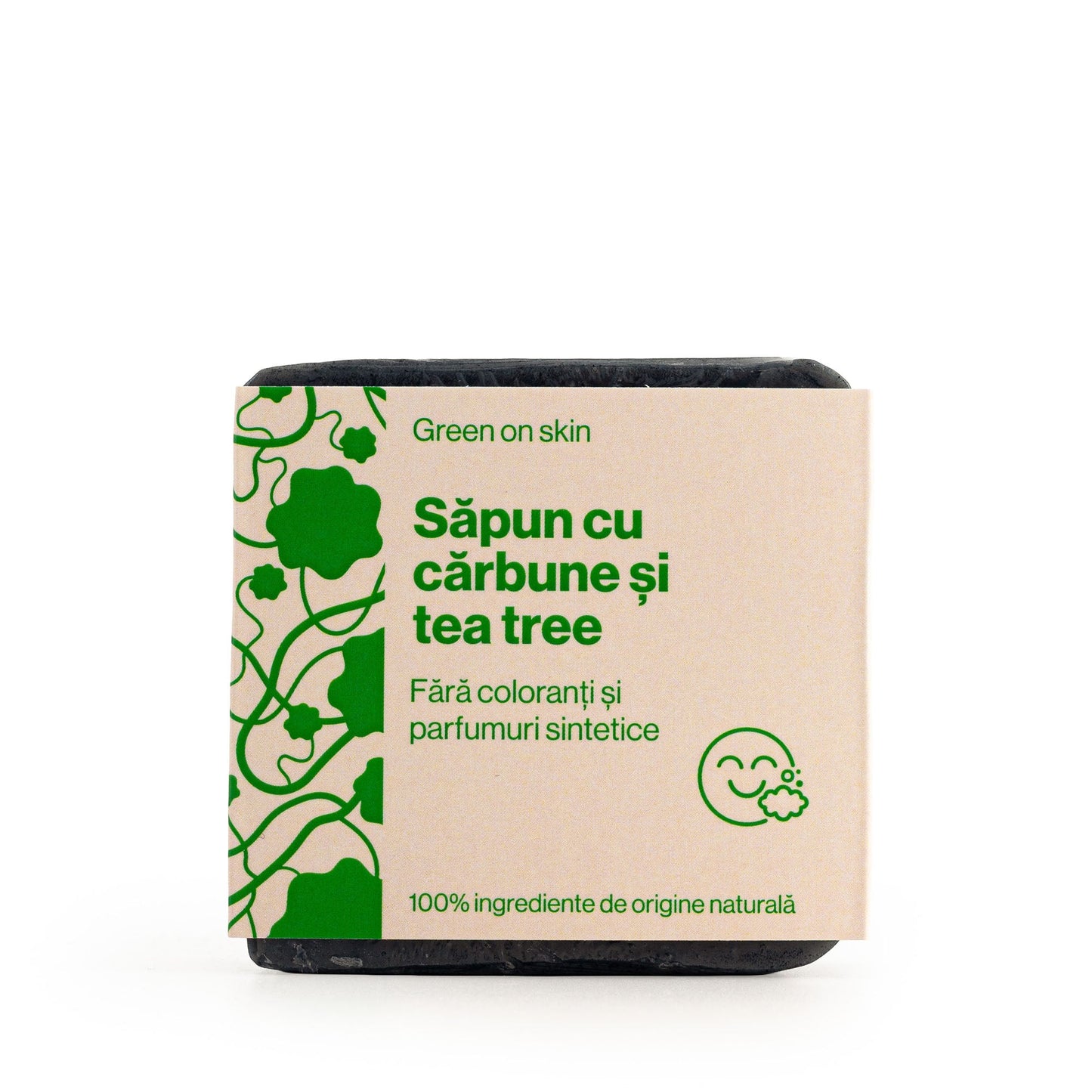 Săpun cu Cărbune și Tea Tree - Trio Verde