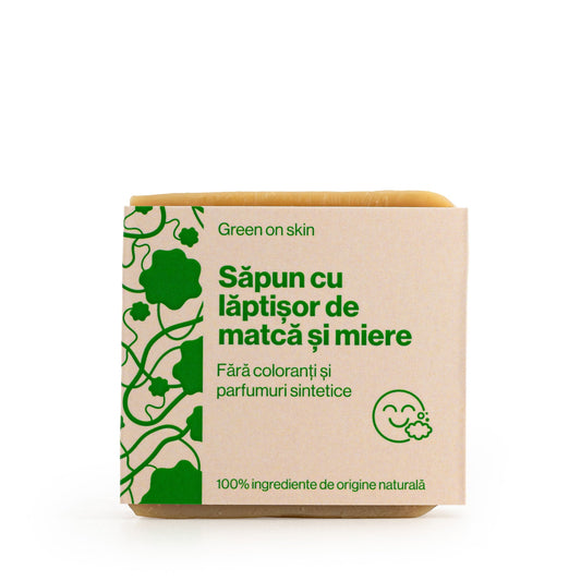 Săpun cu Lăptișor de Matcă și Miere - Trio Verde