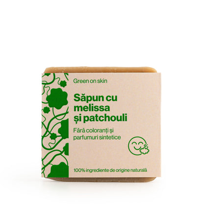 Săpun cu Melissa și Patchouli - Trio Verde