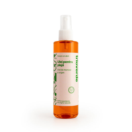 Ulei pentru Plajă cu Morcov și Argan - Trio Verde