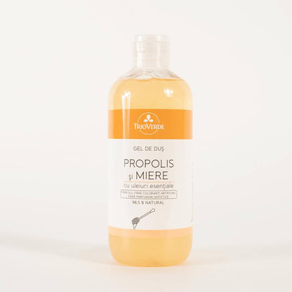 Gel de duș cu Propolis și Miere - Trio Verde